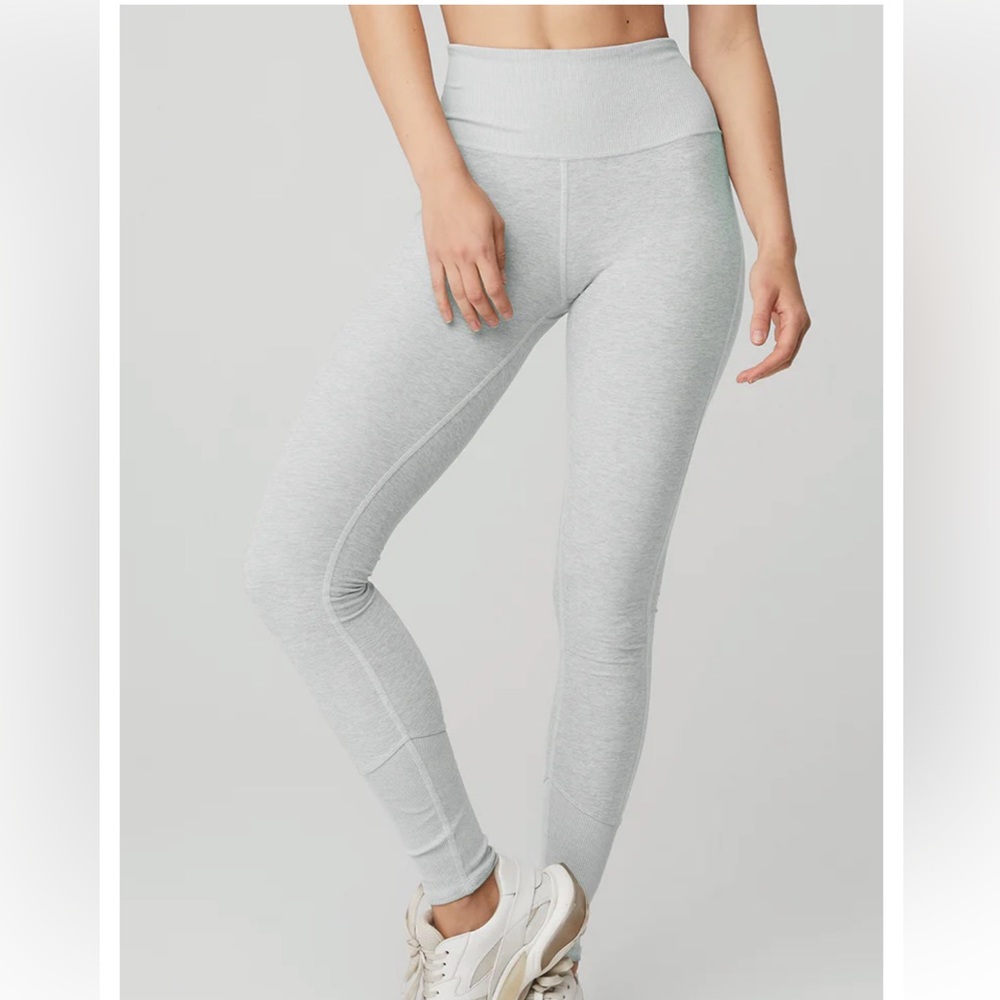 ALO Yoga Light Gray Leggings
